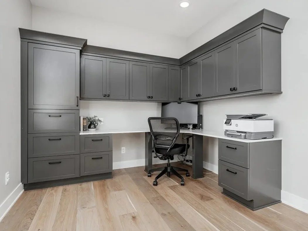 Custom living room built-in cabinetry by Verde Cabinet Studio (3)