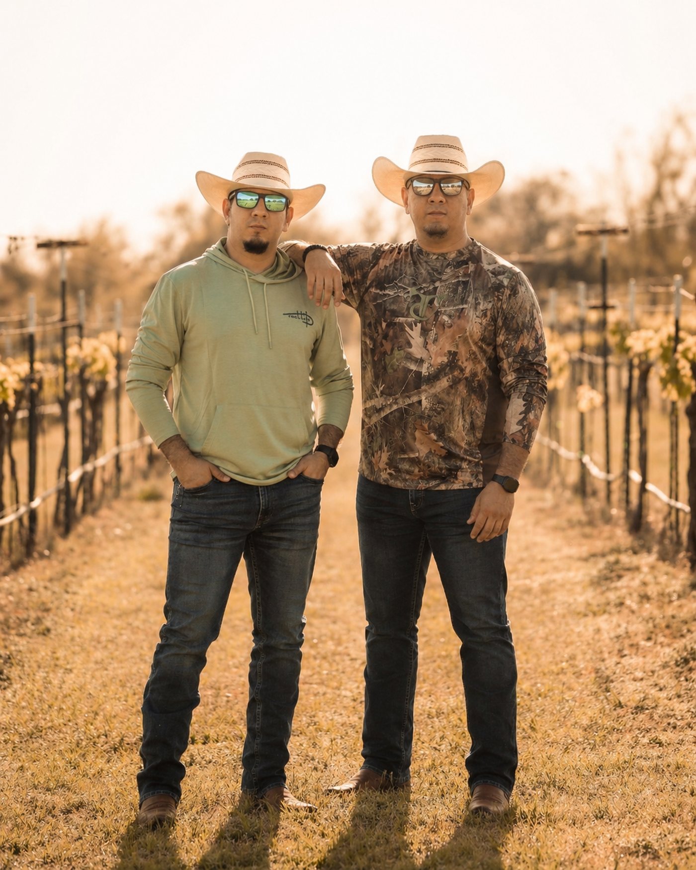 Billy and Willy Zuniga, twin brothers and founders of Verde Cabinet Studio.