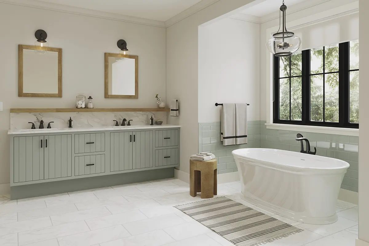 Custom bath vanity cabinetry by Verde Cabinet Studio (7)